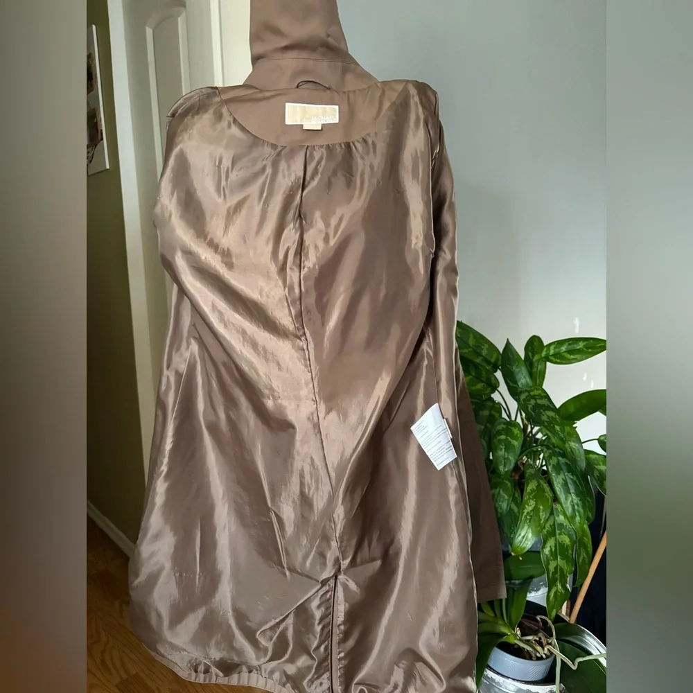 Michael Kors Double Breasted Trench Coat Women’s Small Old Money